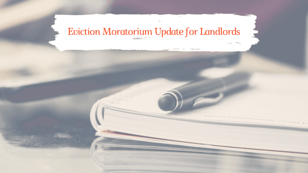 Eviction Moratorium Update for Memphis TN Landlords